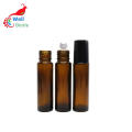 10ml eye cream serum essential oil lip gloss roll on glass bottle with gem stone roller ball Roller-115B